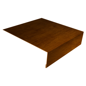 Планка околооконная простая 200х75 0,4 Print Premium Golden Wood Intense FTC (2м)