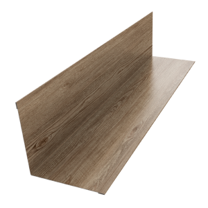 Угол внутренний 110х110 0,45 Print Elite White Wood TwinColor (2м)