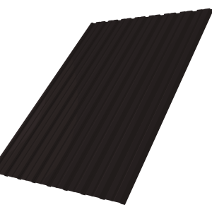 Профнастил С10B 0,5 Drap RAL 9005 черный