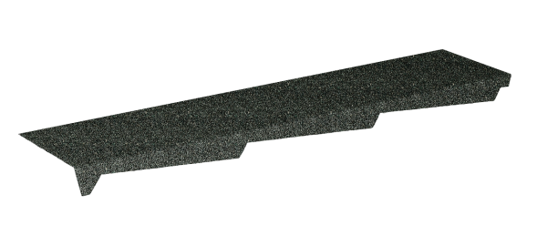 Примыкание резное левое Gerard 1,2 м (сталь), цвет 131