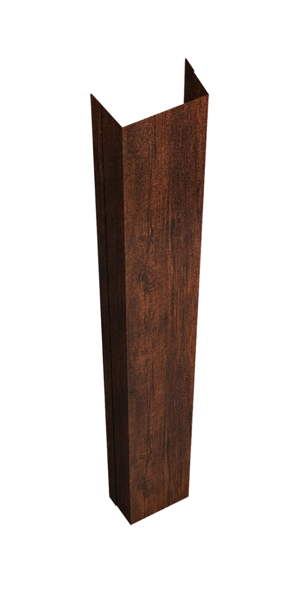 Крепежная планка нижняя Texas 0,45 Print-Double Premium Cherry Wood Dark F (2,5м)