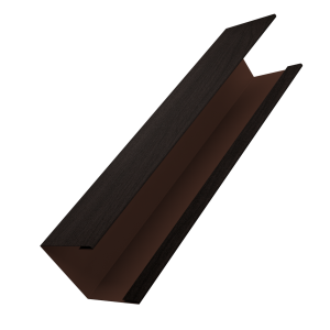 Крышка жалюзи Milan Slim 0,45 Print Elite Coffee Wood TwinColor (3м)