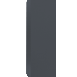 Кожух прямой д1040/ш510/в800 0,5 Satin с пленкой RAL 7024 мокрый асфальт