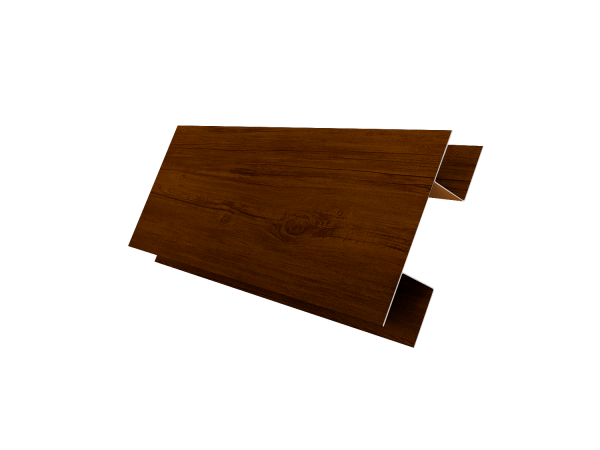 Планка H-образная стыковочная сложная 0,4 Print Premium Golden Wood Intense FTC (2м)