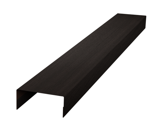 Крышка 45х20 жалюзи Texas 0,45 Print Elite Coffee Wood TwinColor (2,5м)