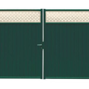 Ворота Estet Plus 2,0х3,6 RAL 6005/1013