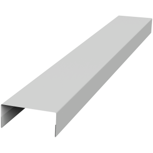 Крышка 30х20 жалюзи Texas 0,45 Drap TX RAL 7047 телегрей 4 (2,5м)