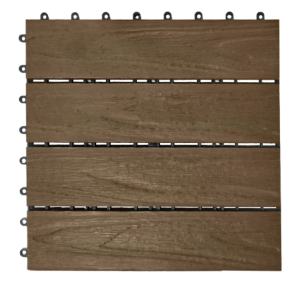 Паркет садовый CM Garden Modern 300х300мм patina brown (патина браун) (уп 11шт)