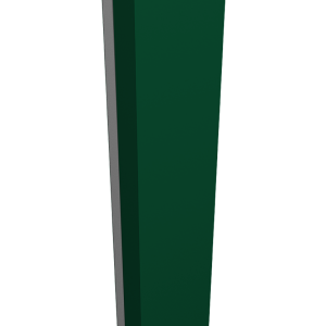 Крепежная планка нижняя Texas 0,45 Drap RAL 6005 зеленый мох (3м)