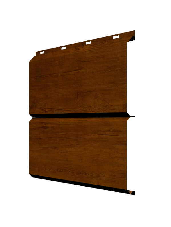 ЭкоБрус new 0,45 Print Premium с пленкой Golden Wood Intense FTC