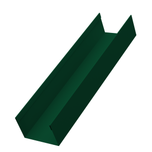 Стойка жалюзи Milan,Tokyo 0,45 PE-Double RAL 6005 зеленый мох (3м)