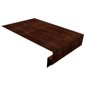 Планка околооконная сложная 250х50х12 (j-фаска) 0,45 Print Elite Cherry Wood TwinColor (2м)