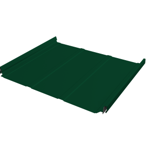 Кликфальц Pro Line Grand Line 0,5 PE с пленкой на замках RAL 6005 зеленый мох