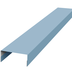 Крышка 45х20 жалюзи Texas 0,45 Drap TX RAL 5024 пастельно-синий (2м)