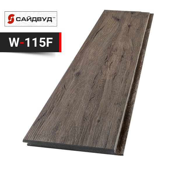 Фиброцементный сайдинг SidWood клик 200х10мм на целлюлозе W115 F (3м)