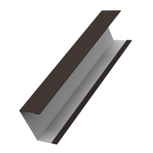 Крышка жалюзи Milan, Tokyo (для калиток, ворот) 0,5 PurPro Matt 275 RR 32 темно-коричневый (2м)