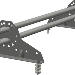 Снегозадержатель NEW трубчатый Grand Line RAL 7037 1м