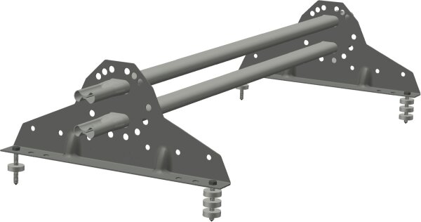 Снегозадержатель NEW трубчатый Grand Line RAL 7037 1м