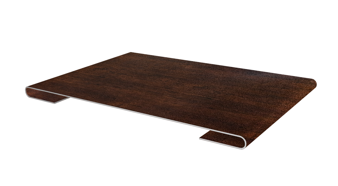 Планка стыковочная 0,45 Print-Double Premium Cherry Wood Dark F (3м)