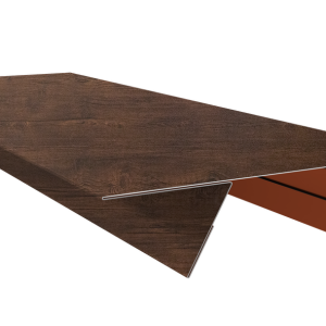 Планка стыковочная составная верхняя 0,45 Print Premium Cherry Wood Dark FTC (2м)