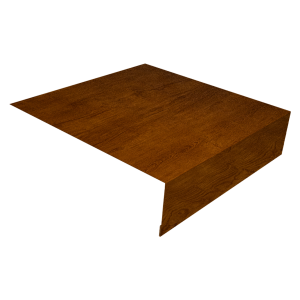 Планка околооконная простая 200х50 0,4 Print Premium Golden Wood Intense FTC (2м)