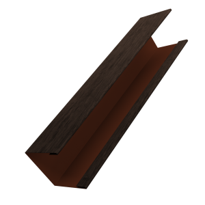 Крышка жалюзи Milan Slim 0,45 Print-double Elite Antique Wood (2,5м)