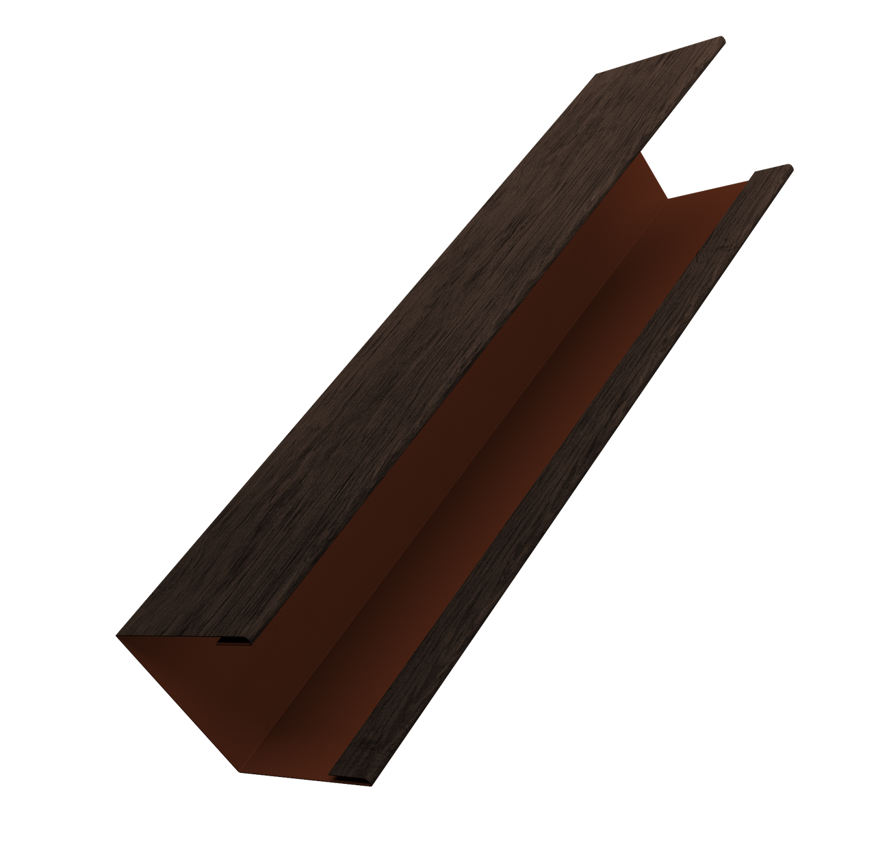 Крышка жалюзи Milan Slim 0,45 Print-double Elite Antique Wood (2,5м)