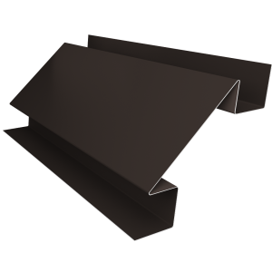 Планка угла внутреннего сложного Экобрус Grand Line 0,5 Velur X RR 32 темно-коричневый (3м)