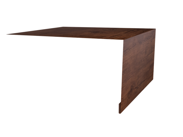 Планка околооконная простая 250х75 0,4 Print Premium Cherry Wood Fresh TwinColor (2м)