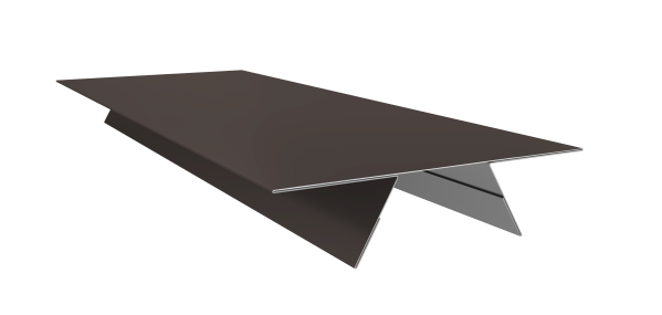 Планка стыковочная составная верхняя 0,5 Satin Matt TX RR 32 темно-коричневый (2м)