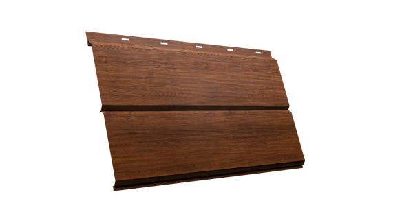 ЭкоБрус new 3D 0,45 Print Premium с пленкой Golden Wood Fresh TwinColor