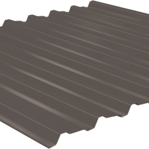 Профнастил Estet C19 0,5 PE-Double RAL 8017 шоколад