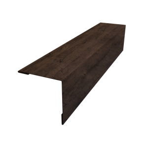 Планка завершающая 50х50 жалюзи Milan 0,45 Print-Double Premium Antique Wood (2м)