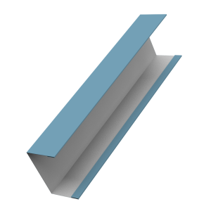 Крышка жалюзи Milan, Tokyo (для калиток, ворот) 0,45 Drap TX RAL 5024 пастельно-синий (3м)