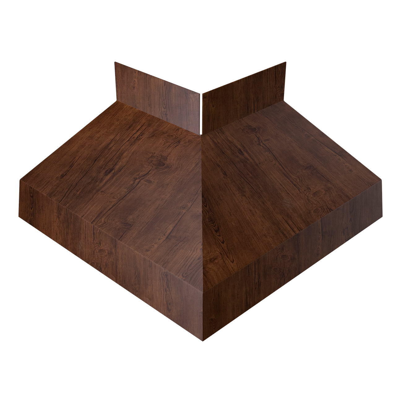 Угол отлива внешний 70 0,45 Print Premium с пленкой Cherry Wood Fresh TwinColor