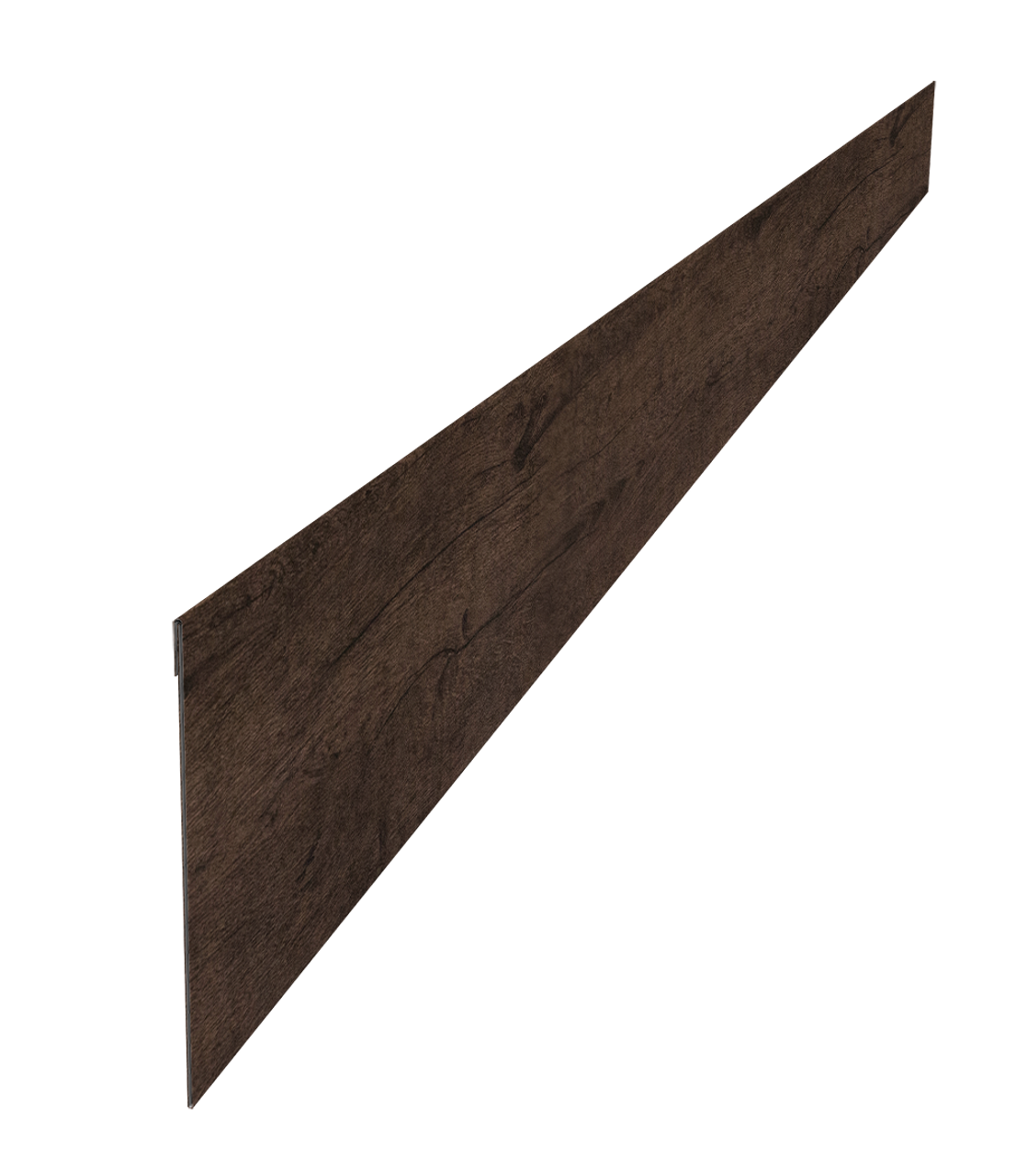 Ламель забора жалюзи Palermo для калиток и ворот 0,45 Print Elite Antique Wood TwinColor
