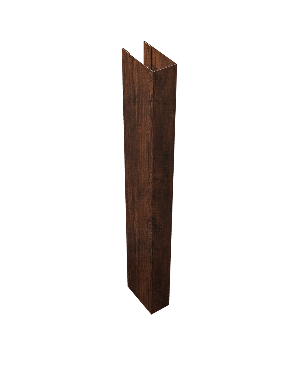 Стойка жалюзи Texas 0,45 Print-Double Premium Cherry Wood Dark F (для калиток и ворот) (3м)