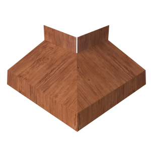 Угол отлива внешний 70 0,45 Print Premium с пленкой Rowan Fresh TwinColor