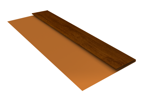 Планка стартовая Блок-Хаус new Grand Line 0,4 Print Premium Golden Wood Intense FTC (2м)