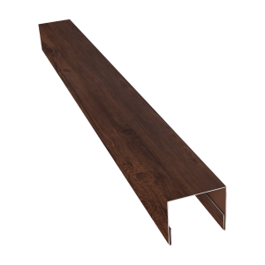 Планка П-образная заборная 24 0,4 Print Premium Cherry Wood Fresh TwinColor (2м)