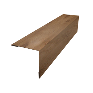 Планка завершающая 50х50 жалюзи Milan 0,45 Print Premium Pine Wood Fresh (2,5м)