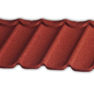 Лист композитной черепицы Gerard Diamant spanish red
