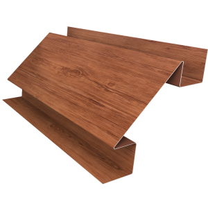 Планка угла внутреннего сложного Блок-Хаус new Grand Line 0,45 Print Premium Rowan Wood Intense FTC (3м)