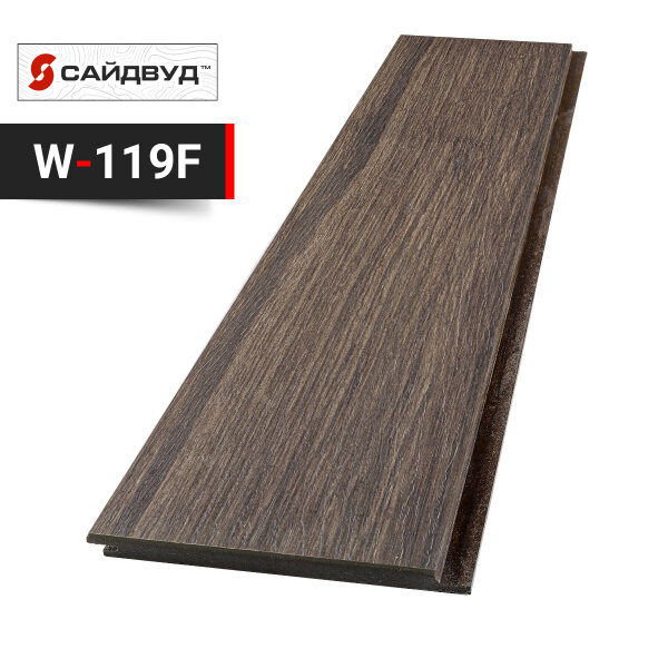 Фиброцементный сайдинг SidWood клик 200х10мм на целлюлозе W119 F (3м)