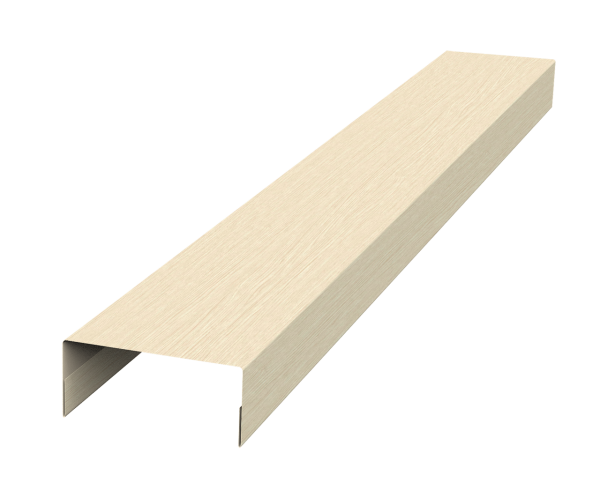 Крышка 45х20 жалюзи Texas 0,45 Print Elite Milky Wood TwinColor (2,5м)