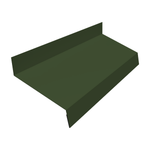 Отлив простой 70 0,5 Satin Matt TX RAL 6020 хромовая зелень (3м)