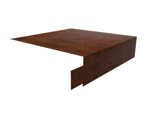 Планка околооконная сложная 200х50х12 (j-фаска) 0,4 Print Premium Cherry Wood Fresh TwinColor (2м)