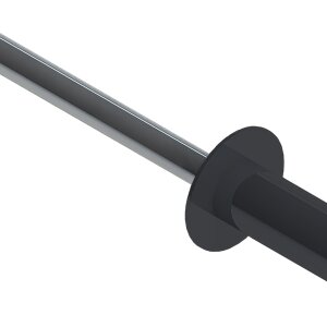 Заклёпка вытяжная Daxmer 4,0х10 RAL 7024 (750шт) сталь/сталь