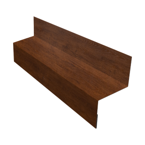 Отлив межэтажный 35 0,45 Print Premium Golden Wood Fresh TwinColor (2м)