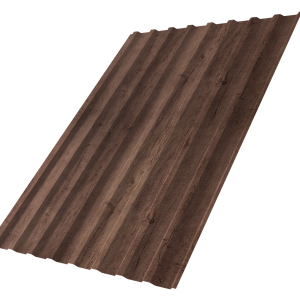 Профнастил С20B 0,45 Print Premium Almond Wood Fresh